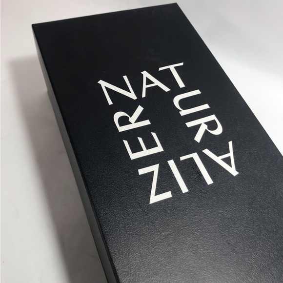 Naturalizer Dany Pewter Metallic Leather Round Toe Pumps Size 5 1/2M NIB - Picture 14 of 15